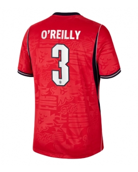 Billige Fotballdrakt England Nico O'Reilly #3 Replika Bortedrakt VM 2026 Kortermet Billige Fotballdrakt England Nico O'Reilly #3 Replika Bortedrakt VM 2026 Kortermet